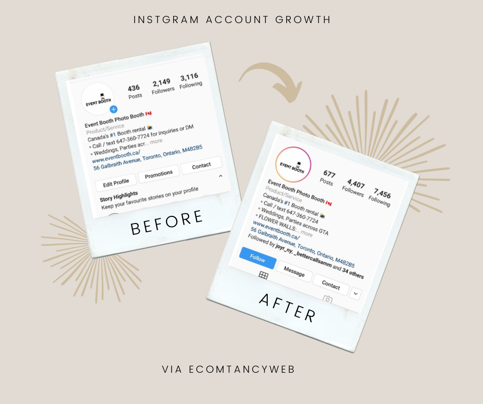 Evenbooth Insta Growth